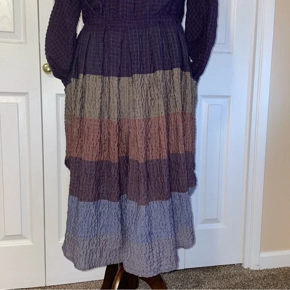 Free people maxi dress size L multi color - Picture 9 of 13